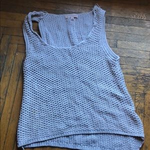 Knitted Tank top/ Sweater Vest/ Pool Cover-up
